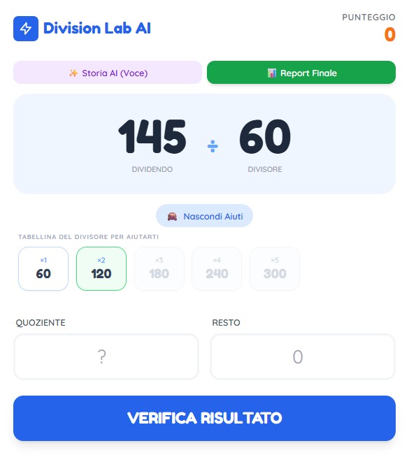6 linea dei multipli mate e ai