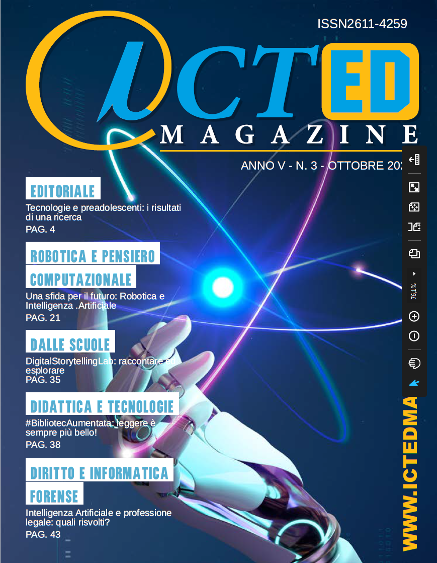 ICTEDMAGAZINE Ottobre 2022 Anno V N. 3 page 0001 1