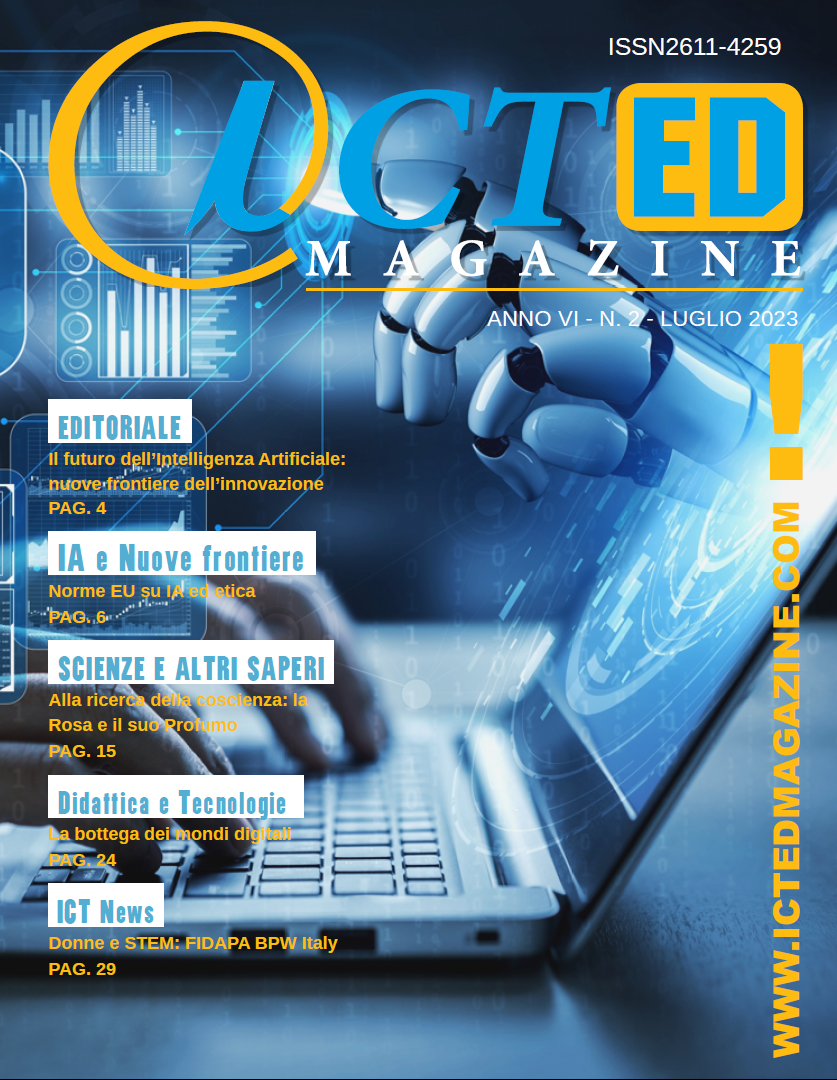 ICTEDMAGAZINE Ottobre 2022 Anno V N. 3 page 0001 1