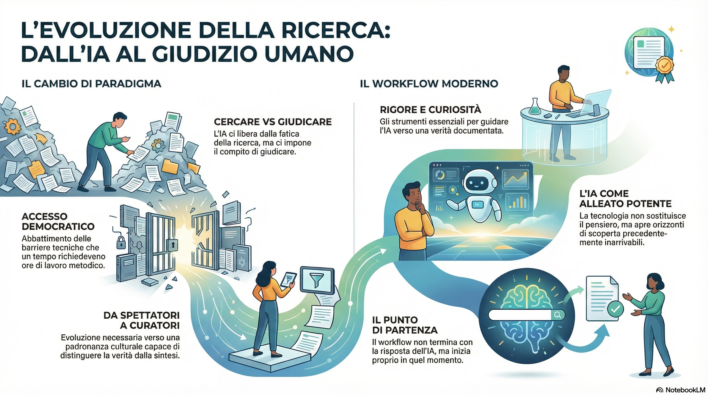 inforgrafica Evoluzione della ricerca